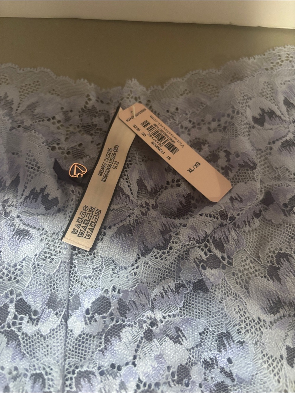Lace Boyshort Panty in Lavender - Women Intimates